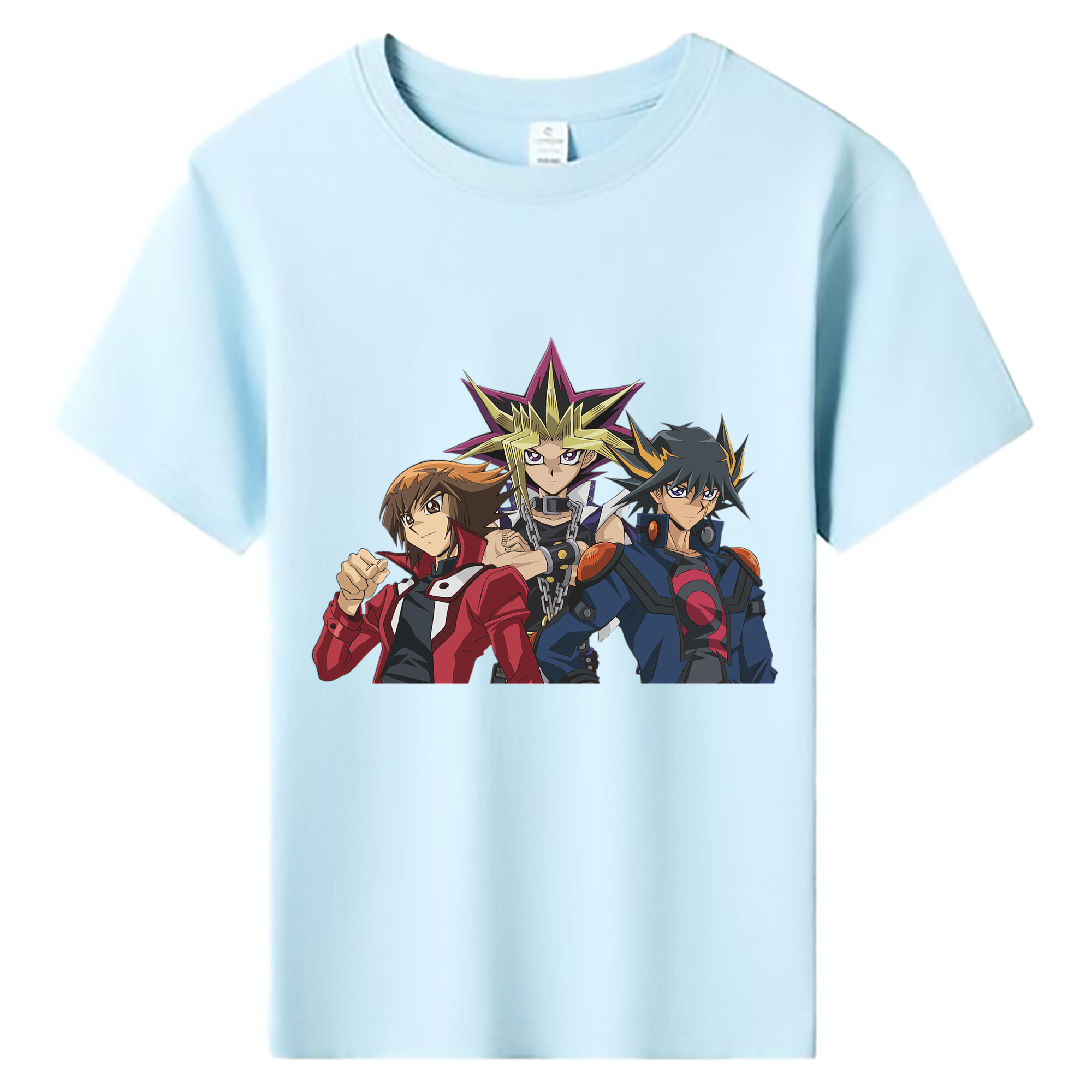 （画像用） 遊☆戯☆王 Yu-Gi-Oh! 綿100％キッズTシャツ（フロントプリント）
